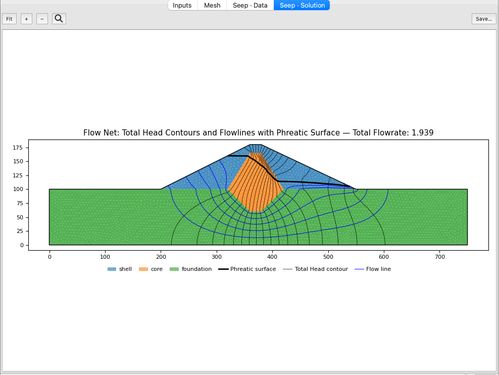 Seep Solution view