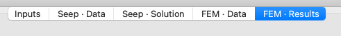 View tabs